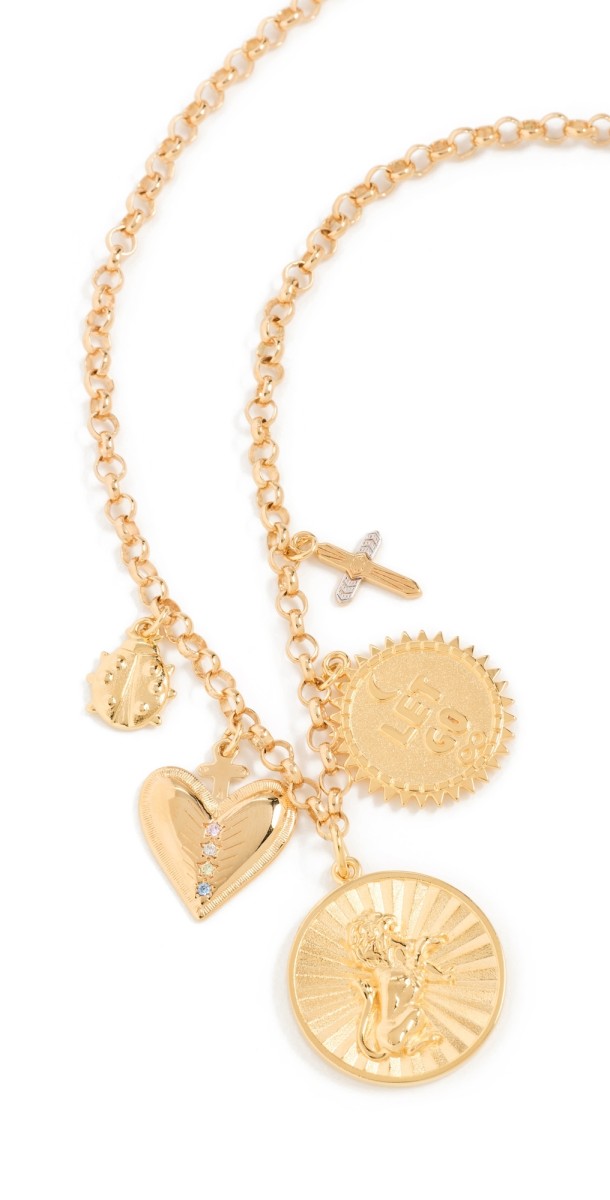 HART Hart's Baller Charm Necklace Gold