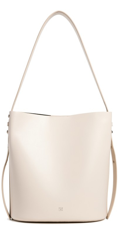 Yvonne Kone Leo Bucket Bag Vitello Cement