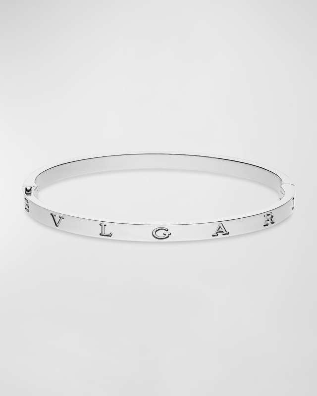 BVLGARI BVLGARI 18K White Gold Plain Bangl