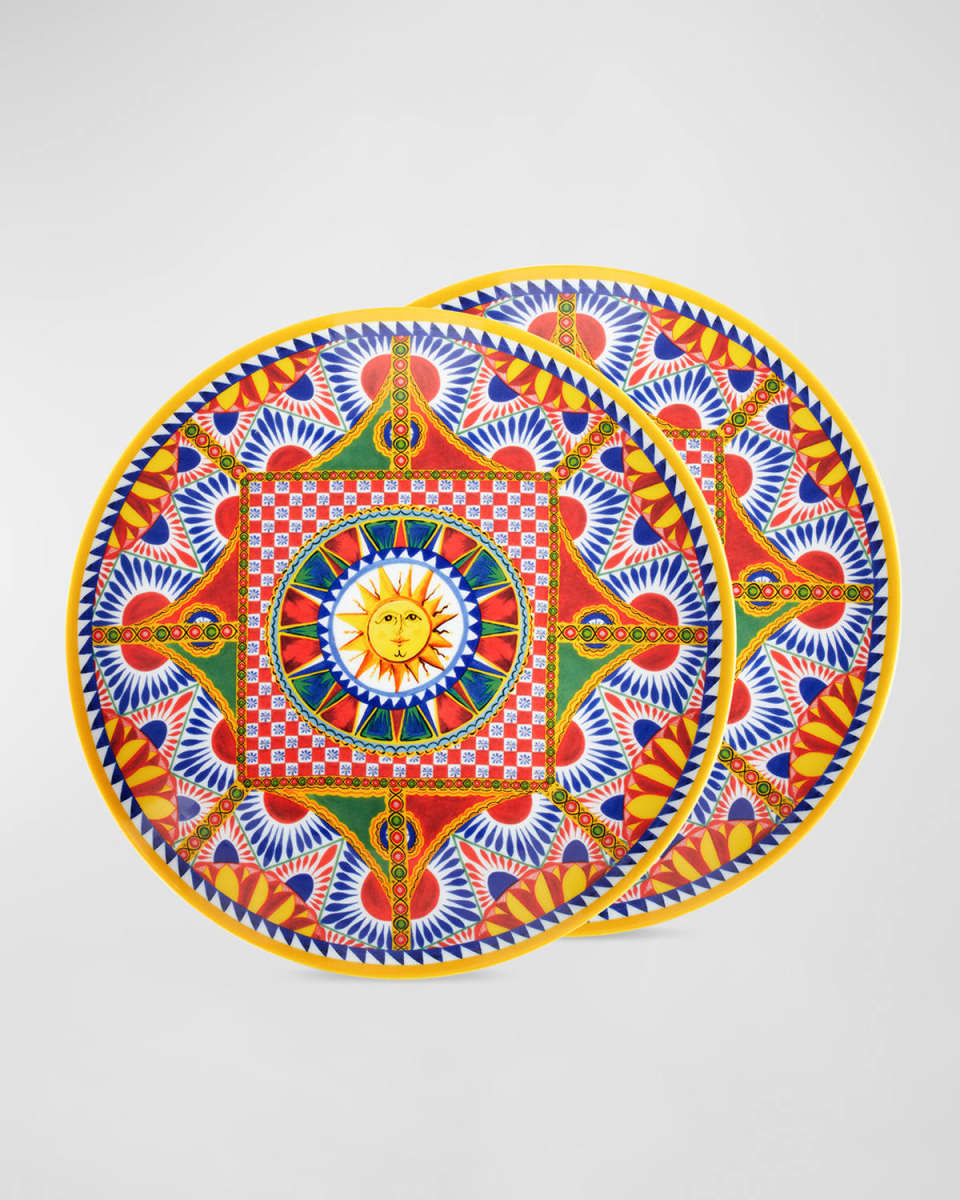 Carretto Sole Set 2 Dinner Plates