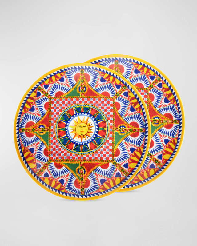 Carretto Sole Set 2 Dinner Plates