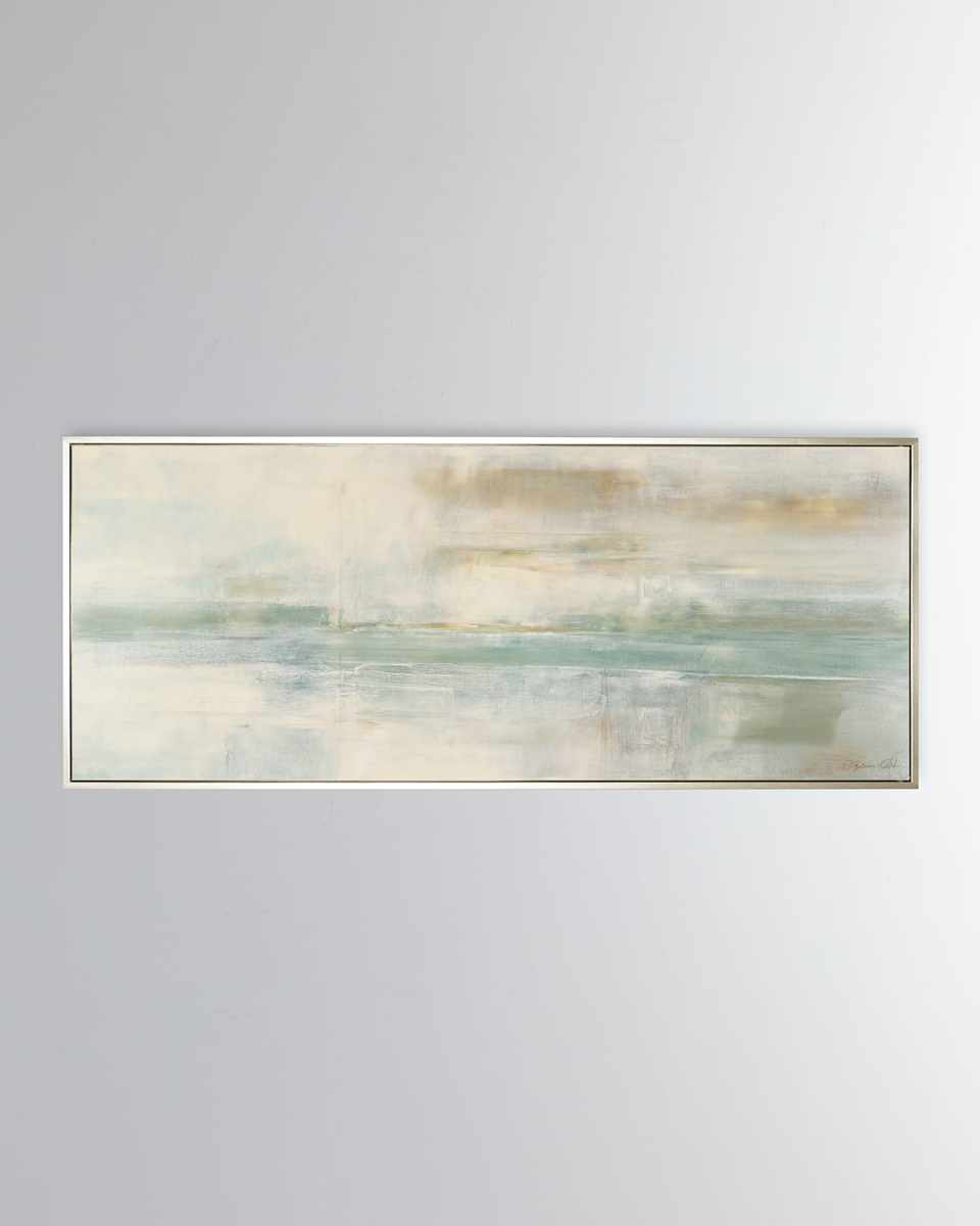 "Tahoe" Hand-Embellished Giclee On Canvas By Carol Benson Cobb