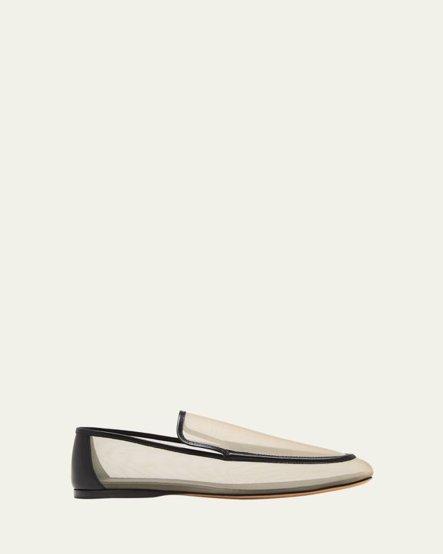 Alessia Mesh Slip-On Loafers