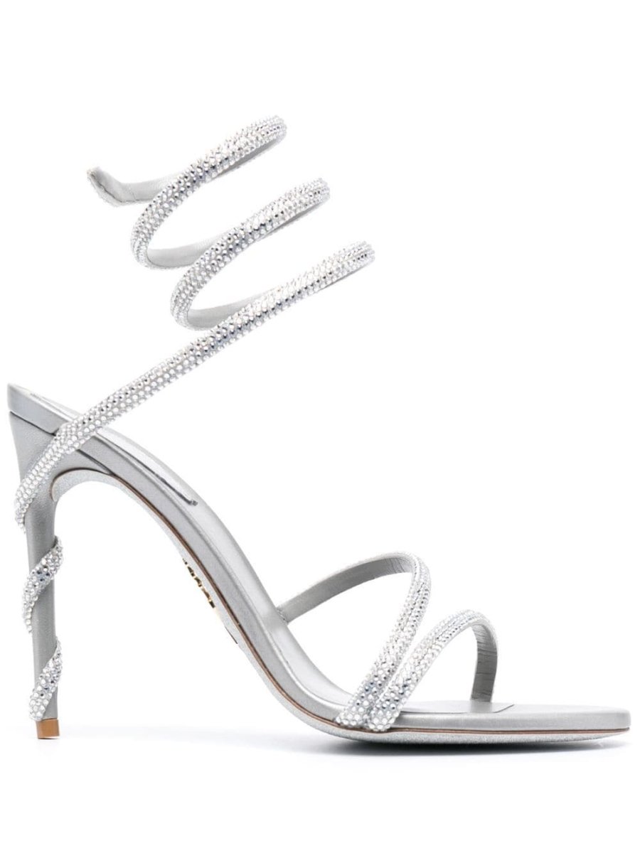 Margot 100mm leather sandals
