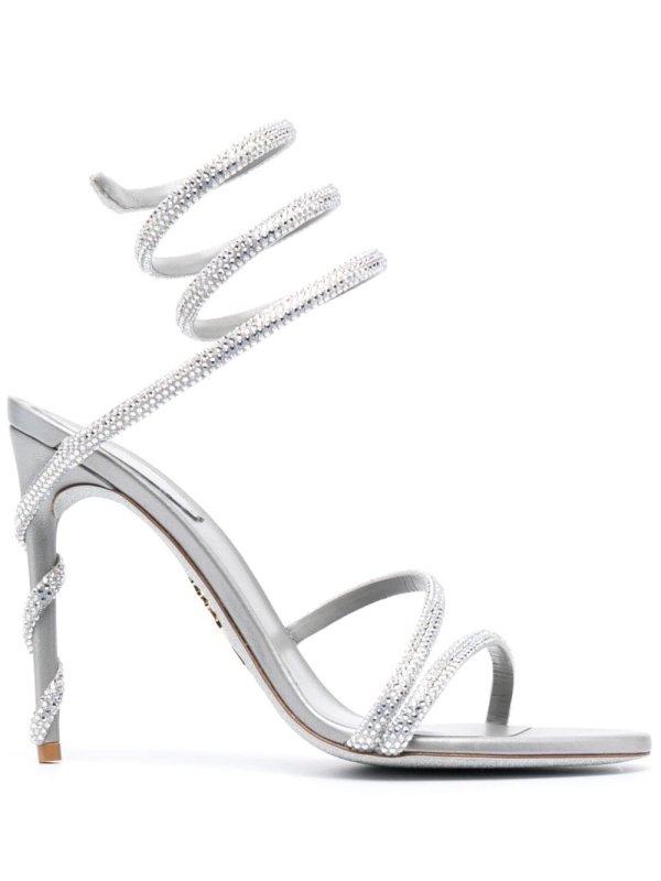 Margot 100mm leather sandals