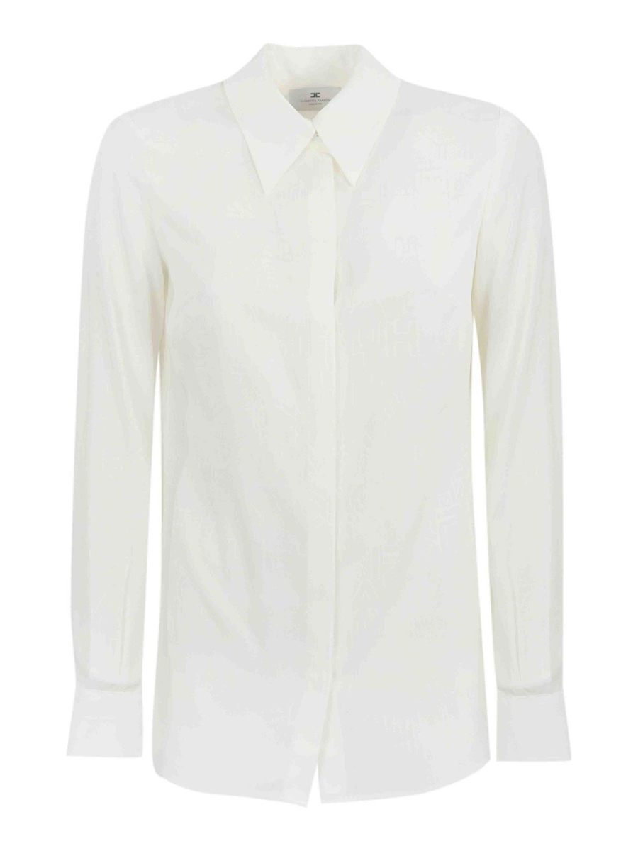 Elisabetta Franchi Chemise - Blanc