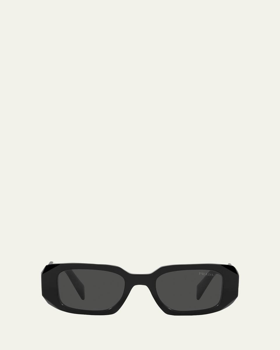 Rectangle Acetate Sunglasses