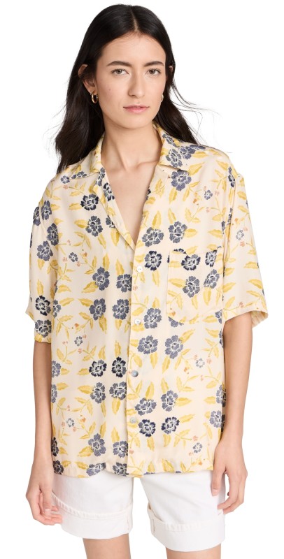 Natalie Martin Collection Kevin Shirt Prairie Indigo