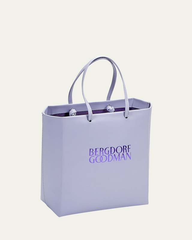 BG Leather Shopping Bag, Small