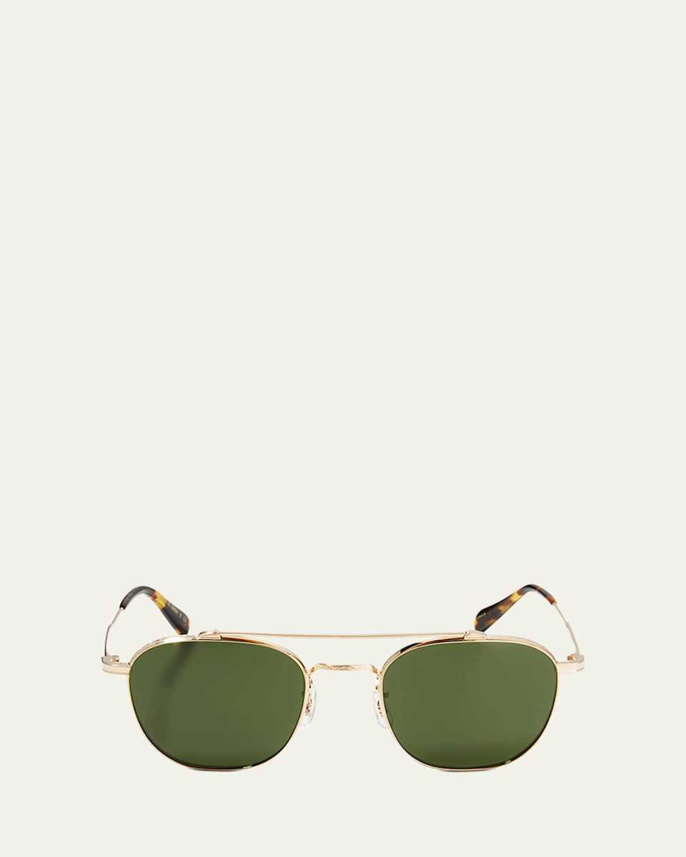 Mandeville Square Metal/Plastic Sunglasses