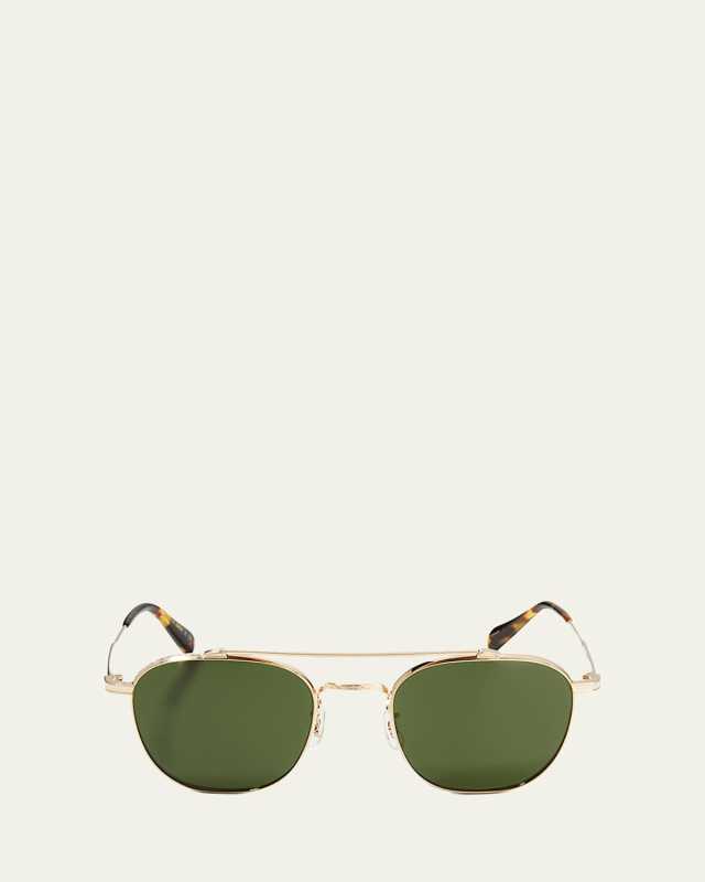 Mandeville Square Metal/Plastic Sunglasses