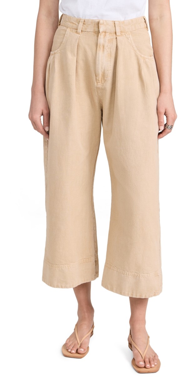 Free People Sweet Talk Chino Pants Croissant