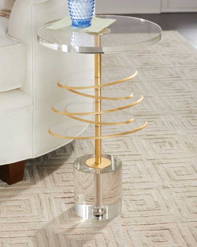Acrylic Discs Martini Table