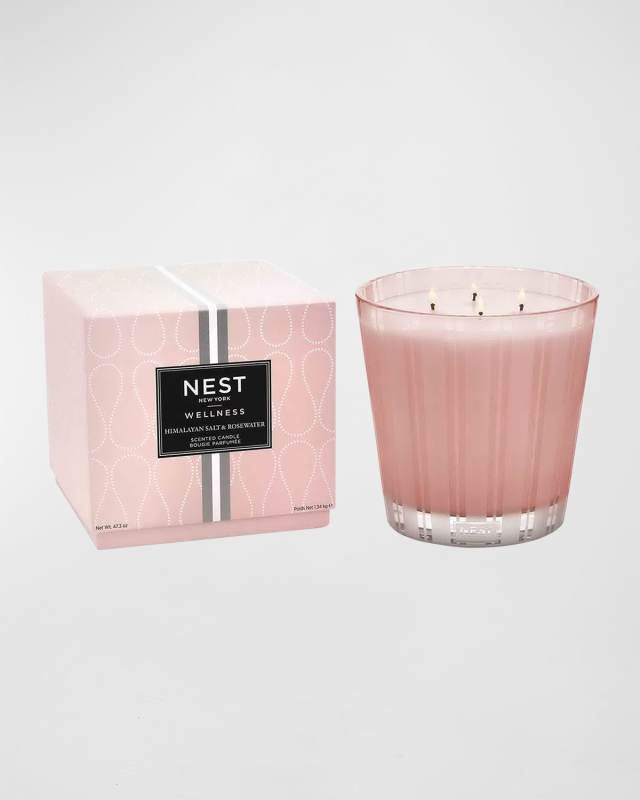 43.7 oz. Himalayan Salt & Rosewater Luxury Candle