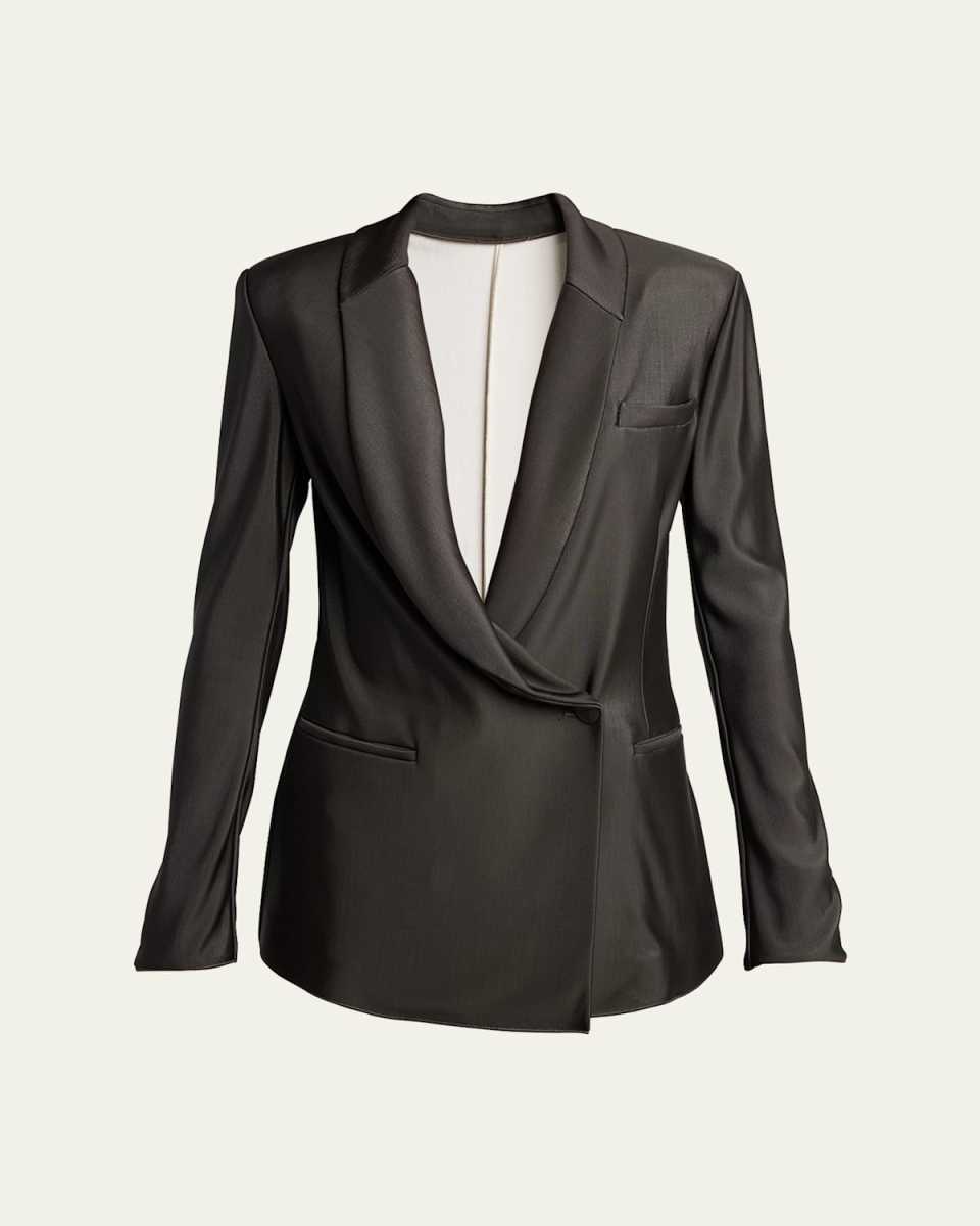 Double Jersey Blazer Jacket