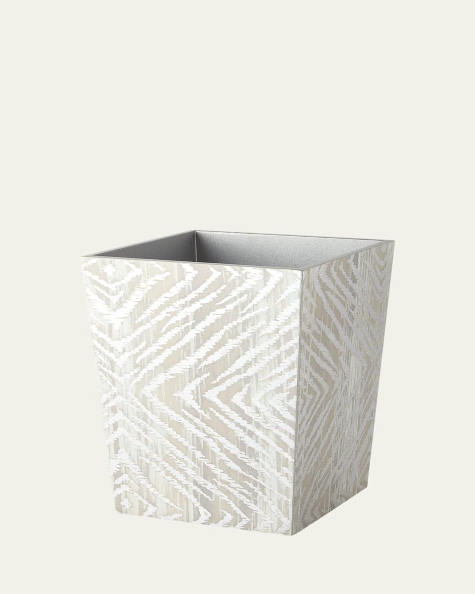 Zebra Wastebasket