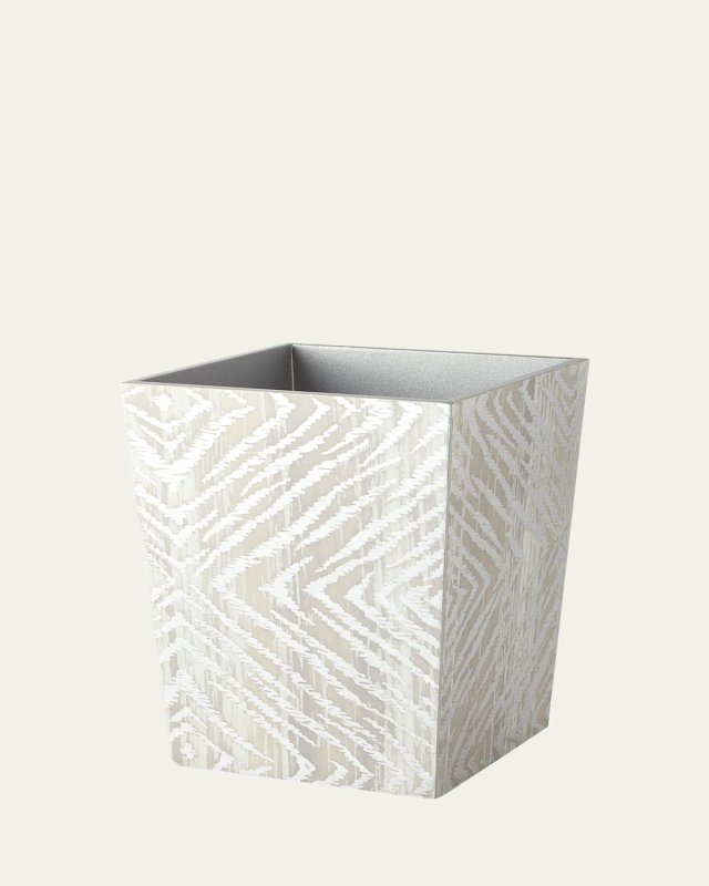 Zebra Wastebasket
