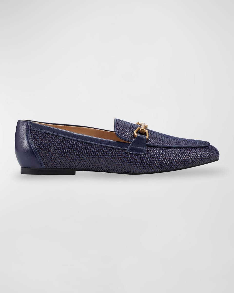 Bleek Leather Bit Slip-On Loafers