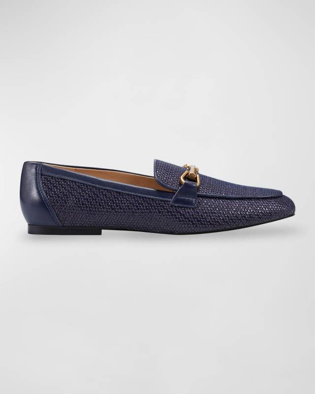 Bleek Leather Bit Slip-On Loafers
