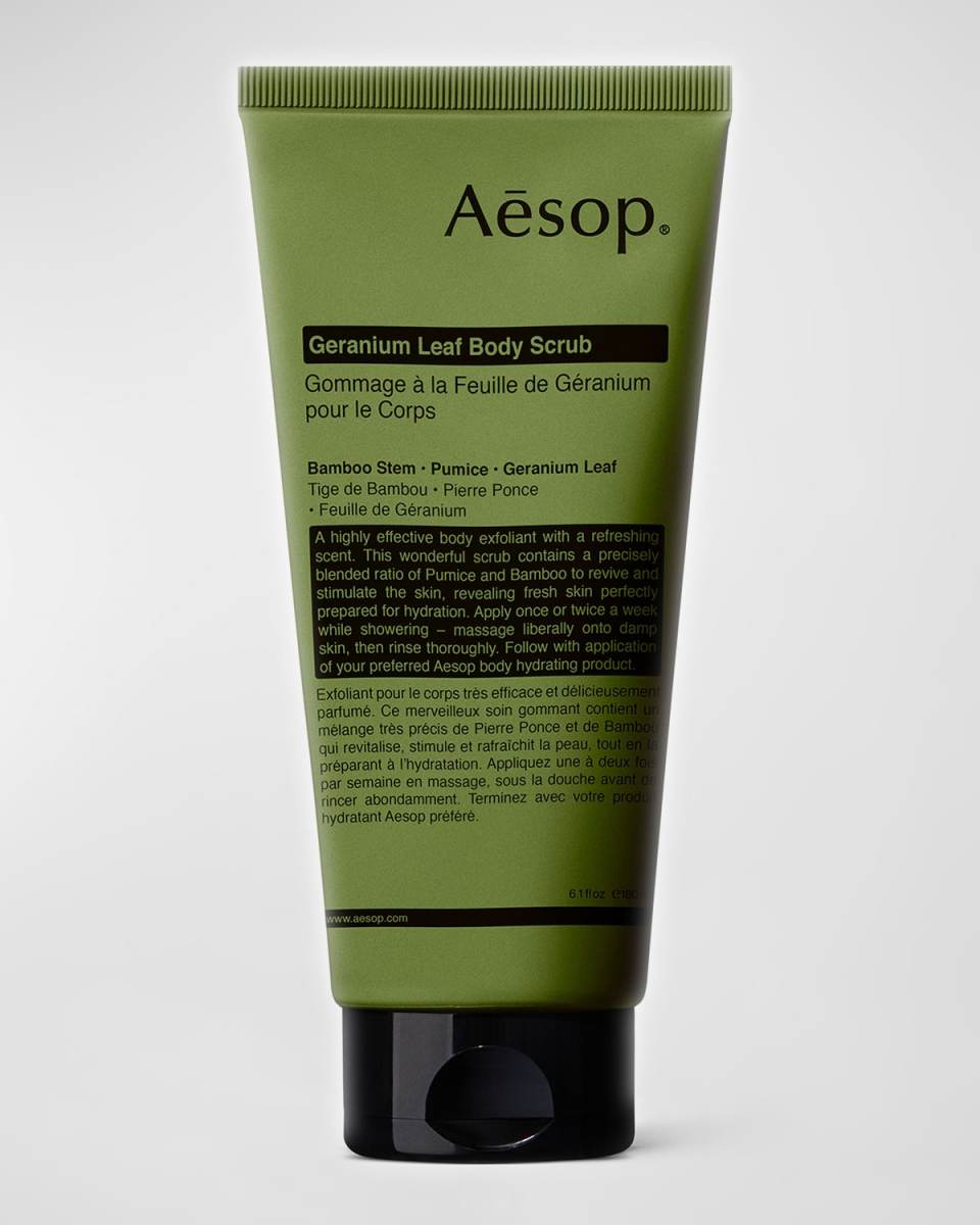 6 oz. Geranium Leaf Body Scrub