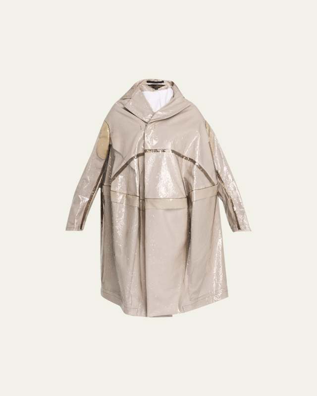Pvc Layer Cocoon Coat
