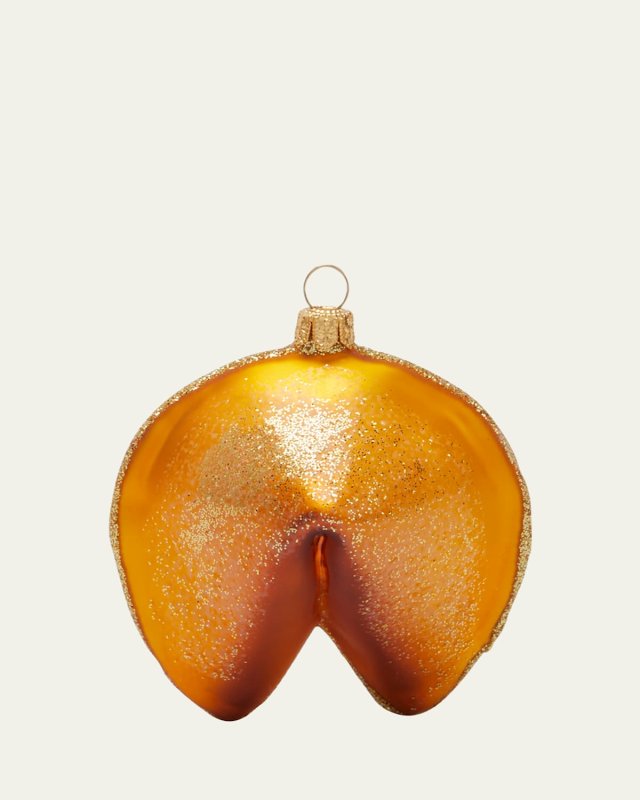 Fortune Cookie Christmas Ornament