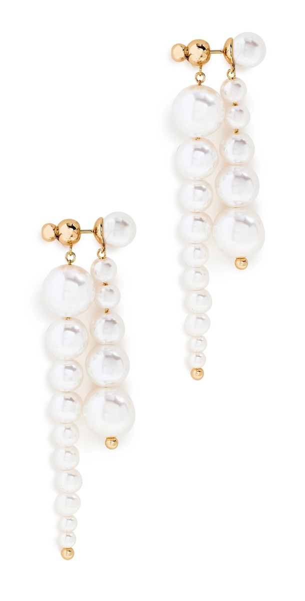 Cult Gaia Loreli Earrings Pearl