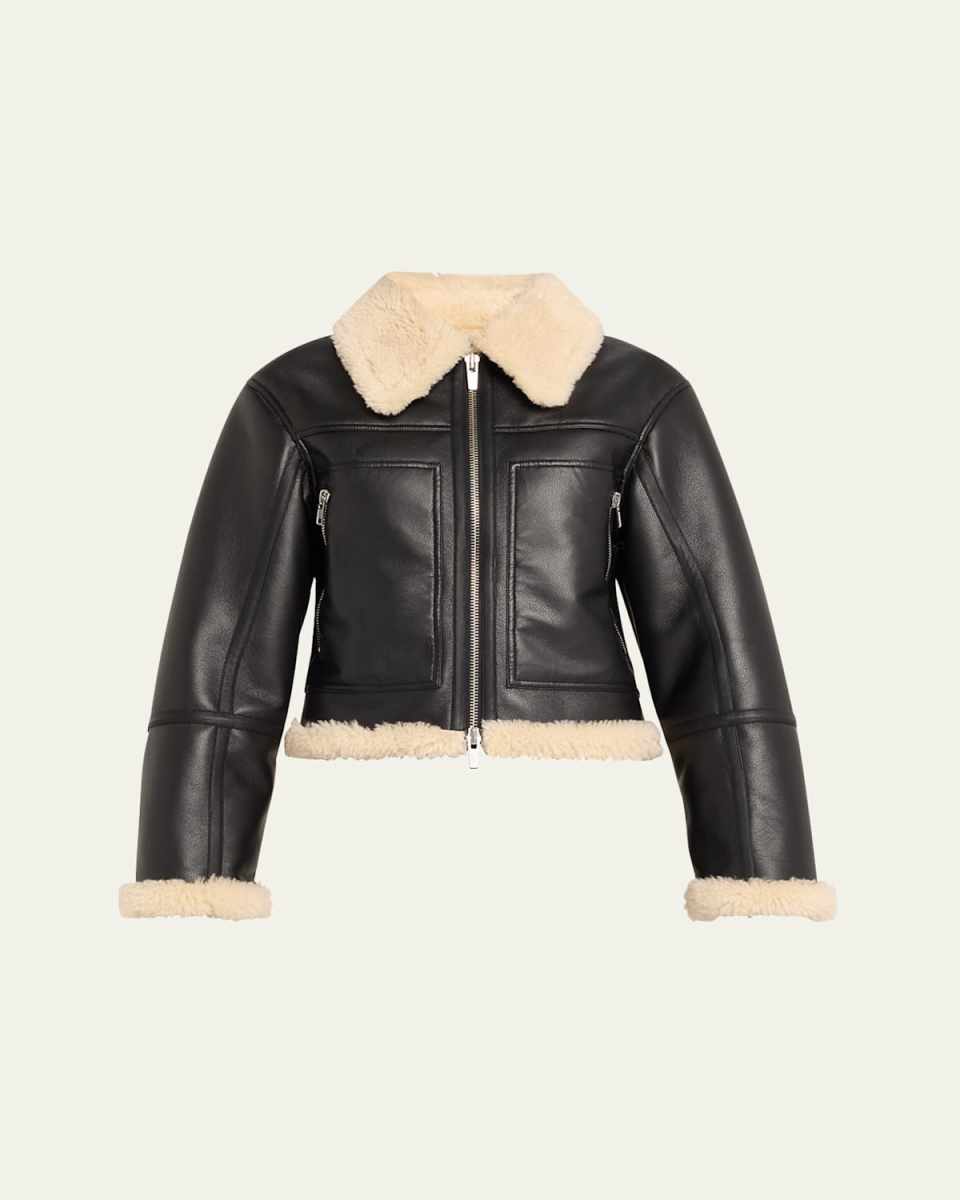 Avery Faux-Leather Jacket
