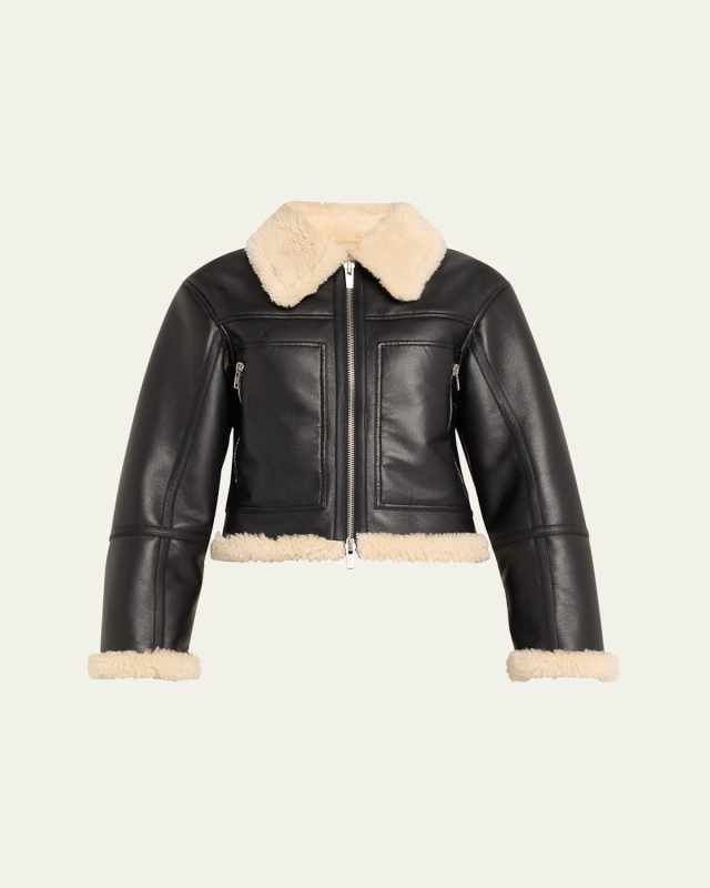 Avery Faux-Leather Jacket