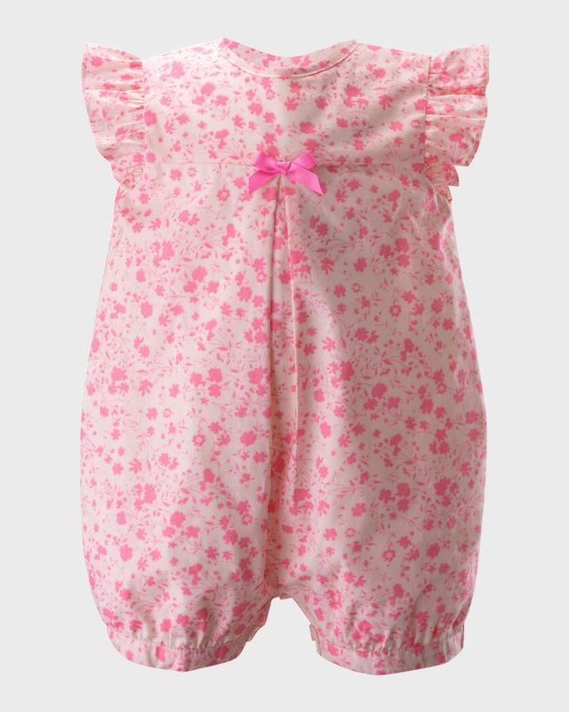 Girl's Flowerette Babysuit, Size 3M-24