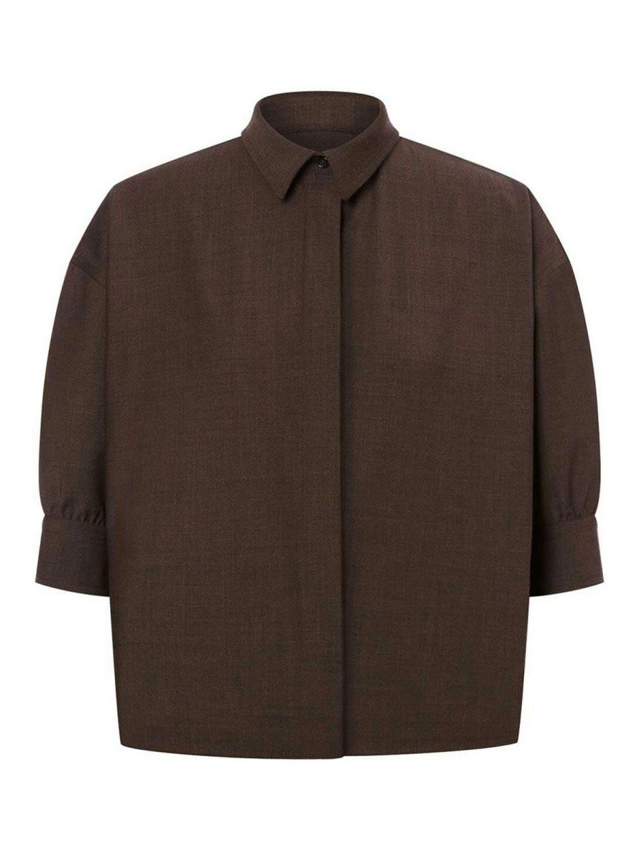 Philosophy di Lorenzo Serafini Chemise - Marron
