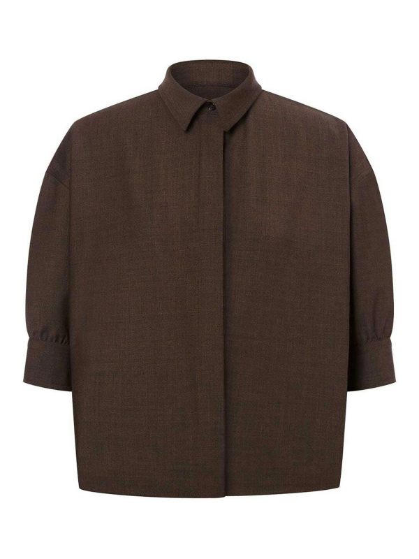 Philosophy di Lorenzo Serafini Chemise - Marron