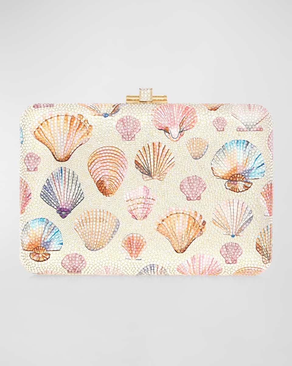 Shell Beachcomber Crystal Clutch Bag