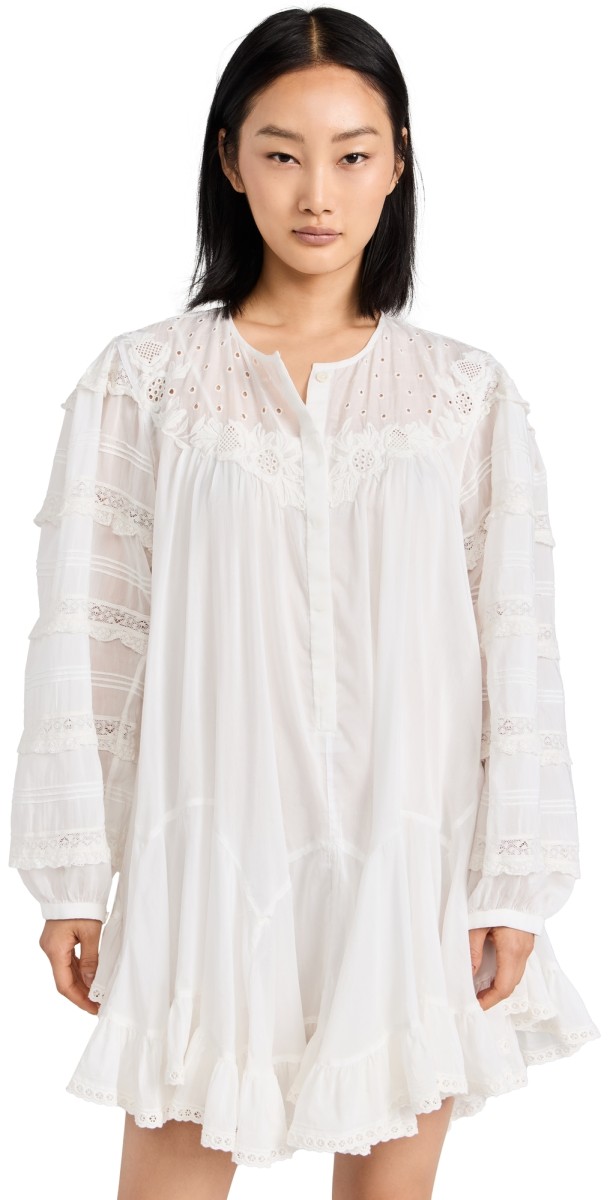 Isabel Marant Gyliane Dress White