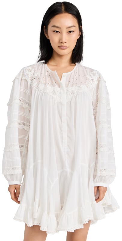 Isabel Marant Gyliane Dress White