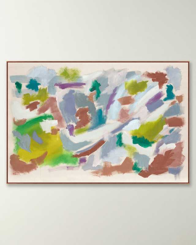 "Abstract of Kragero" Framed Giclee