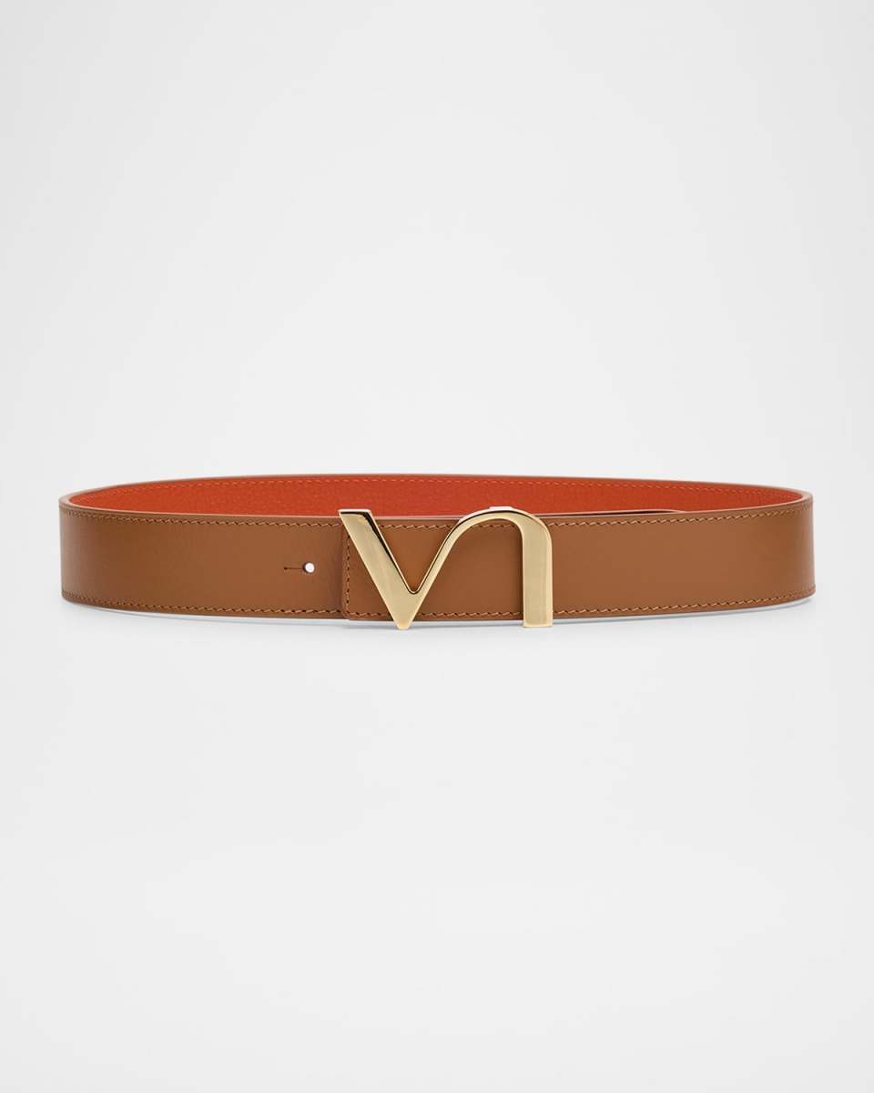 L'Amourese Reversible Leather Belt