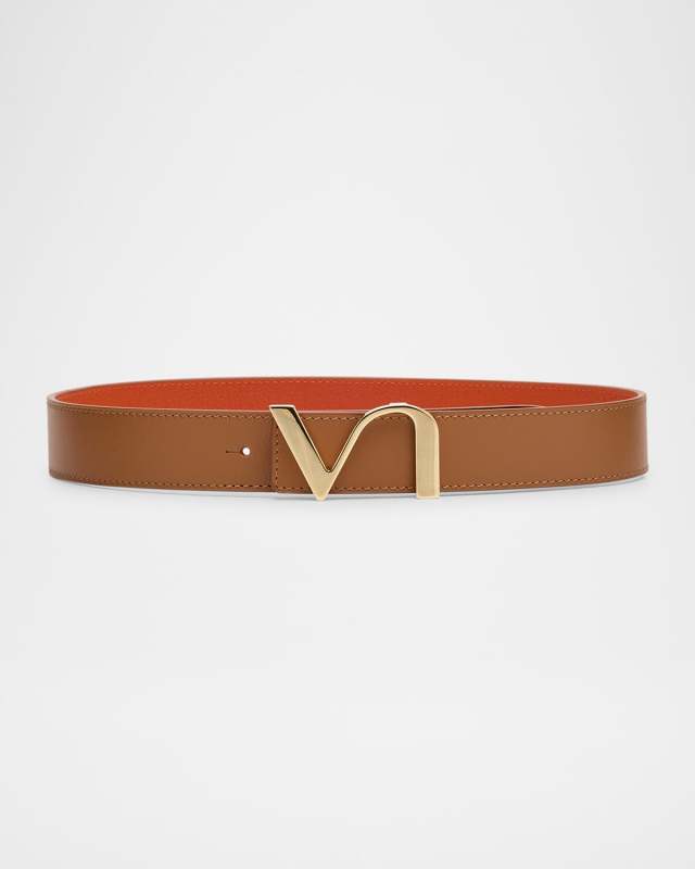L'Amourese Reversible Leather Belt