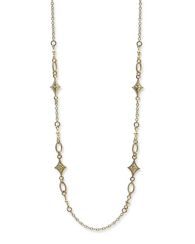 Old World Sueno Crivelli Toggle Lariat Necklace