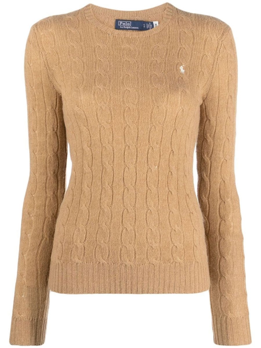 Polo Pony cable-knit jumper