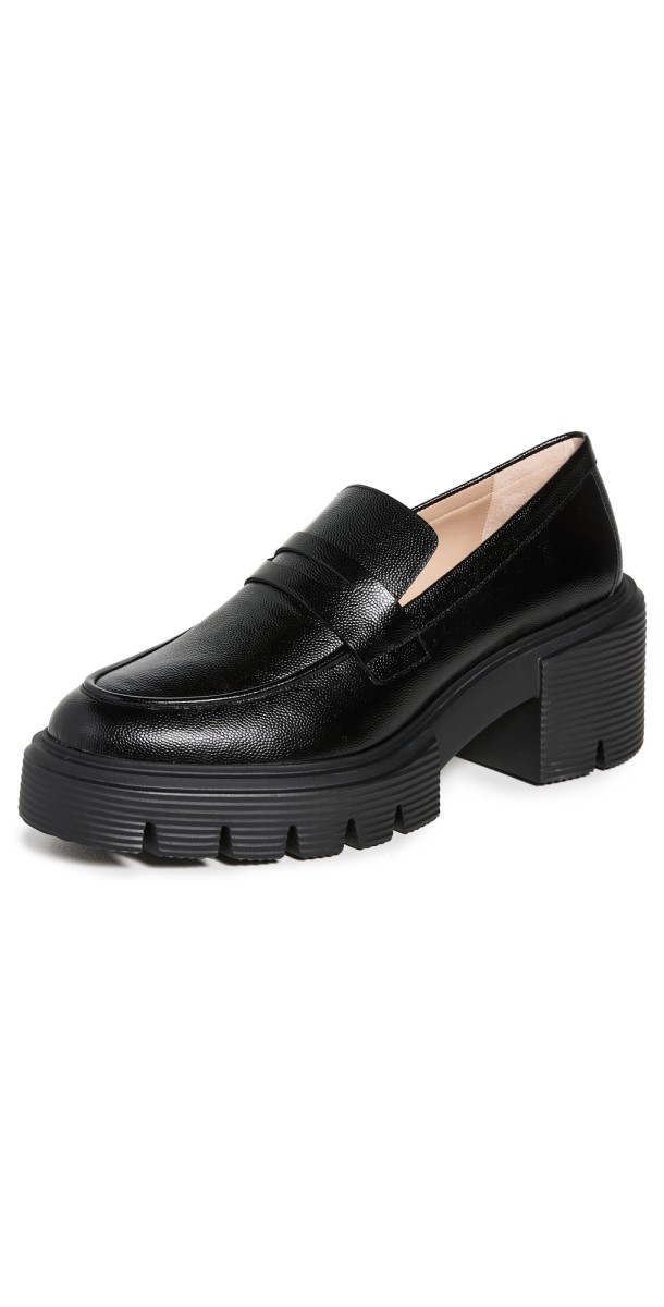 Stuart Weitzman Soho Loafers Black