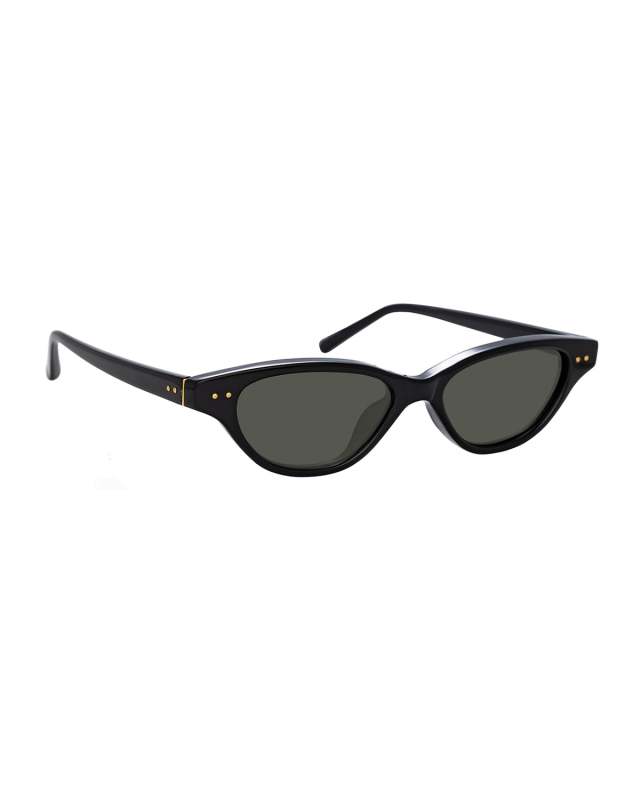 Slim Acetate Cat-Eye Sunglasses