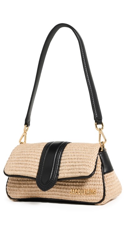 Jacquemus Le Petit Bambimou Shoulder Bag Ivory / Black