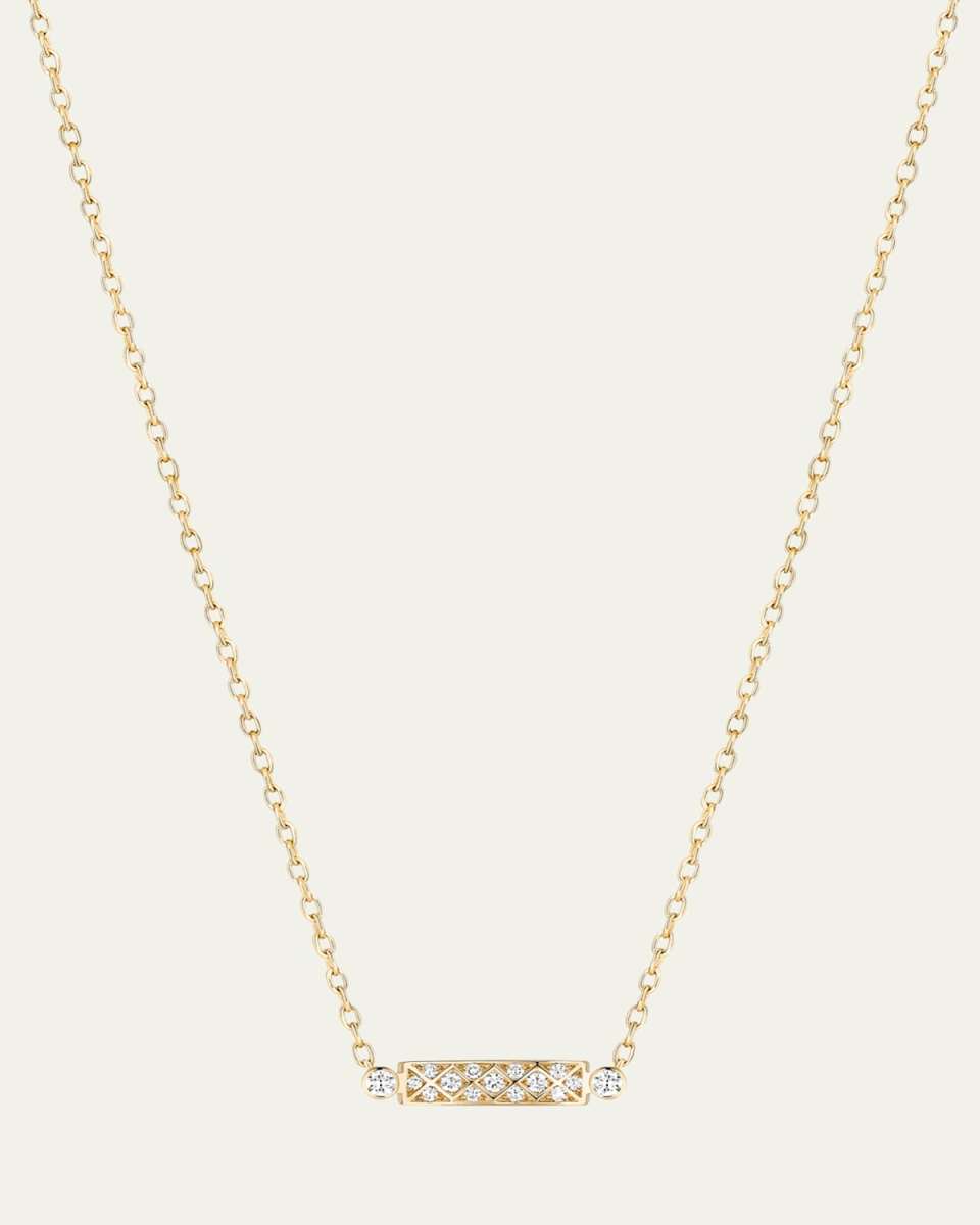 18K Parisian Stroll Mood Pendant Necklace