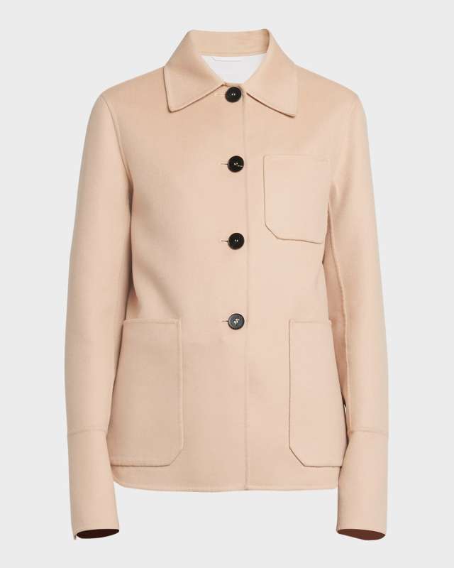 Cashmere Shirt Jacket