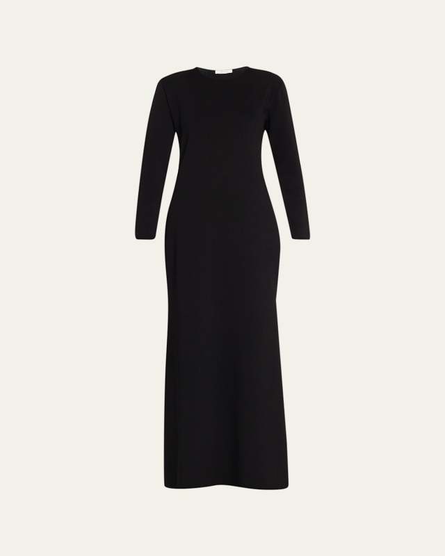 Claudias Long-Sleeve Maxi Dress
