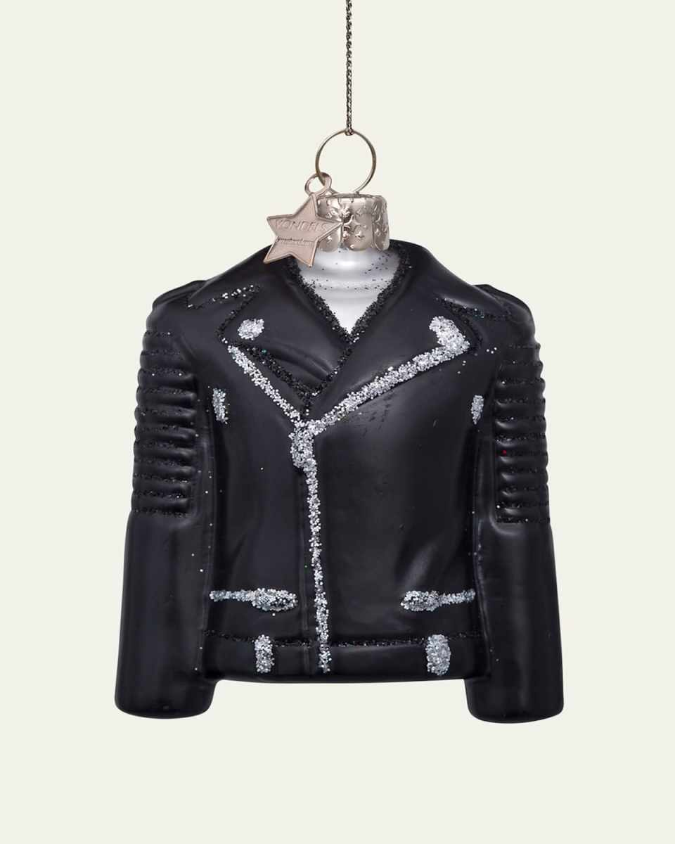 Biker Jacket Christmas Ornament