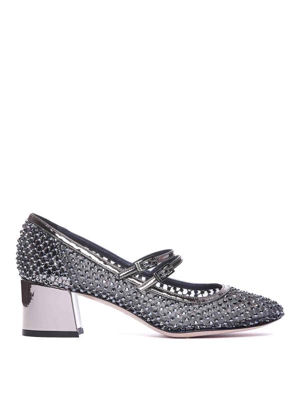 Le Silla Chaussures À Talon - Argent