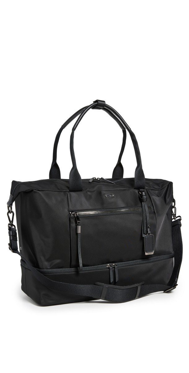 TUMI Contine Weekender Tote Black/Gunmetal