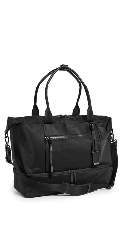 TUMI Contine Weekender Tote Black/Gunmetal